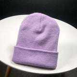 Winter Hats for Unisex New Beanies Knitted Solid Cute Hat Lady Autumn Female Beanie Caps Warmer Bonnet Men Casual Cap Wholesale