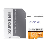SAMSUNG Memory Card EVO Plus Micro SD 64GB Class 10 U1 MicroSD Card C10 UHS-I Trans Flash 128GB 256GB 512GB U3 4K Micro SDXC
