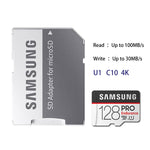 SAMSUNG Memory Card EVO Plus Micro SD 64GB Class 10 U1 MicroSD Card C10 UHS-I Trans Flash 128GB 256GB 512GB U3 4K Micro SDXC