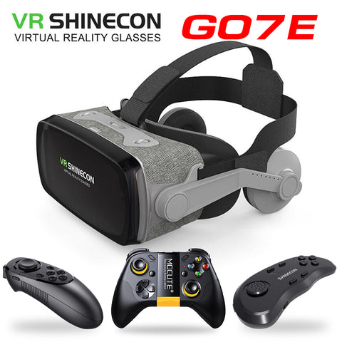 New Game Lovers VR Shinecon  Virtual Reality 3D Glasses Goggle Cardboard  Headset Box for 4.7-6.53 Inch  Smartphone