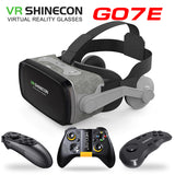 Headset Version Virtual Reality 3D Glasses Game Goggles Cardboard VR  Headphone Box for 4.7-6.53 Inch Screen Smartphone