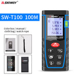 SNDWAY Laser Distance Meter High Precision 40M 50M 60M 70M 80M 100M 120M Laser Rangefinder Trena Measure Tape Construction Tools