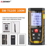 SNDWAY Laser Distance Meter High Precision 40M 50M 60M 70M 80M 100M 120M Laser Rangefinder Trena Measure Tape Construction Tools