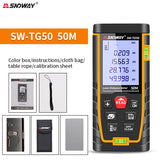 SNDWAY Laser Distance Meter High Precision 40M 50M 60M 70M 80M 100M 120M Laser Rangefinder Trena Measure Tape Construction Tools