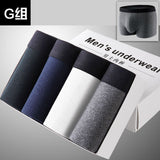 4pcs/Lot Men&#39;s Panties Underpants Cueca Boxers Underwear Cotton Thermal for Man Breathable Homme Sexy Soft Male Shorts