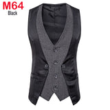 Herringbone Tweed Mens Waistcoat Formal Business Casual Slim Fit Vests for Men Retro British Style Gentleman Men Suit Vest Gilet