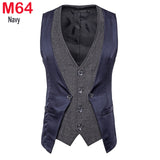 Herringbone Tweed Mens Waistcoat Formal Business Casual Slim Fit Vests for Men Retro British Style Gentleman Men Suit Vest Gilet