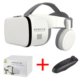 BOBOVR Wireless Bluetooth Headphone Helmet 3D VR Glasses Virtual Reality Headset Goggle Smart Glasses Cardboard For Smartphone