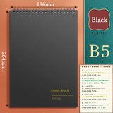 Notebooks A5/B5,80sheets Writting Paper Grid Book For School Office,Checkered Planner Notepads Agenda 2022 Flipbook