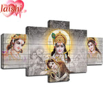 5pcs Hinduism, religious art Diamond Painting Full Square round Diamond Painting Embroidery Sale Rhinestones Pictures decor