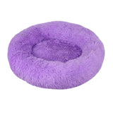 VIP Pet Dog Bed For Dog Large Big Small For Cat House Round Plush Mat Sofa Dropshipping Products Pet Calming Bed Dog Donut Bed