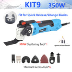 NEWONE 00W/350W/500W Oscillating Tool Multifunction Power Tool Electric Trimmer Renovator saw 3with handle,DIY home improvement