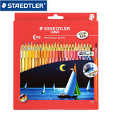 STAEDTLER LUNA137 C48 Water-soluble Colored Pencils Drawing Pencil Stationery School Office Supply School Art Supplies 48 Colors