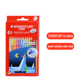 STAEDTLER LUNA137 C48 Water-soluble Colored Pencils Drawing Pencil Stationery School Office Supply School Art Supplies 48 Colors