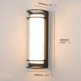 WPD Wall Sconces Light Outdoor Classical LED Lamp Waterproof IP65 Home Decorative For Porch Stairs