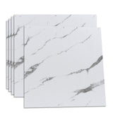 10/20pcs Self-adhesive Tiles Sticker Marble Wallpaper Waterproof Non-slip Kitchen Backsplash Peel and Stick For Floor Home 30x30