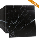 Self-adhesive Floor Tiles Sticker Marble Wallpaper Waterproof Non-slip Kitchen Backsplash Peel and Stick Floor Tiles 30x30cm