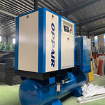 Silent Screw Air Compressor with Air Dryer and Air Tank from China with CE ISO HIgh Quality