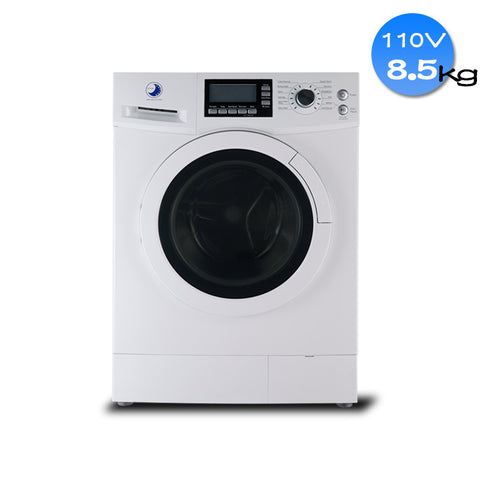 110V washing machine for ship 8.5KG drum washing and drying machine full automatic condensation dryer
