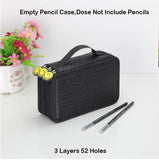 Cute 48 Holes School Pencil Case for Boys Girls Penal Pen Box Kawaii Big 3 Layers Pencilcase Stationery Penalties Pouch Supplies