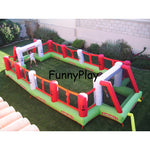 Inflatable Football Playground,Giant  Inflatable Soccer Field For Sale inflatable football pitch,Outdoor Sports Games Equipment