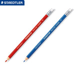 STAEDTLER 14450 Colored Pencils Red/Blue Erasable Pencil  Design Draw Write Stationery Supplies 12pcs/box