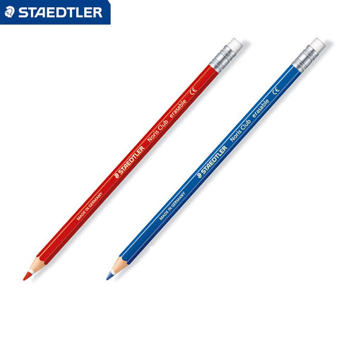 STAEDTLER 14450 Colored Pencils Red/Blue Erasable Pencil  Design Draw Write Stationery Supplies 12pcs/box