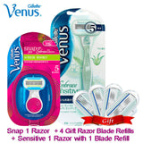 Gillette Venus Razor for Women Girls Ultra Thin Layers Blade with Lubricating Soap Safty Razor Shaving &amp; Hair Removal